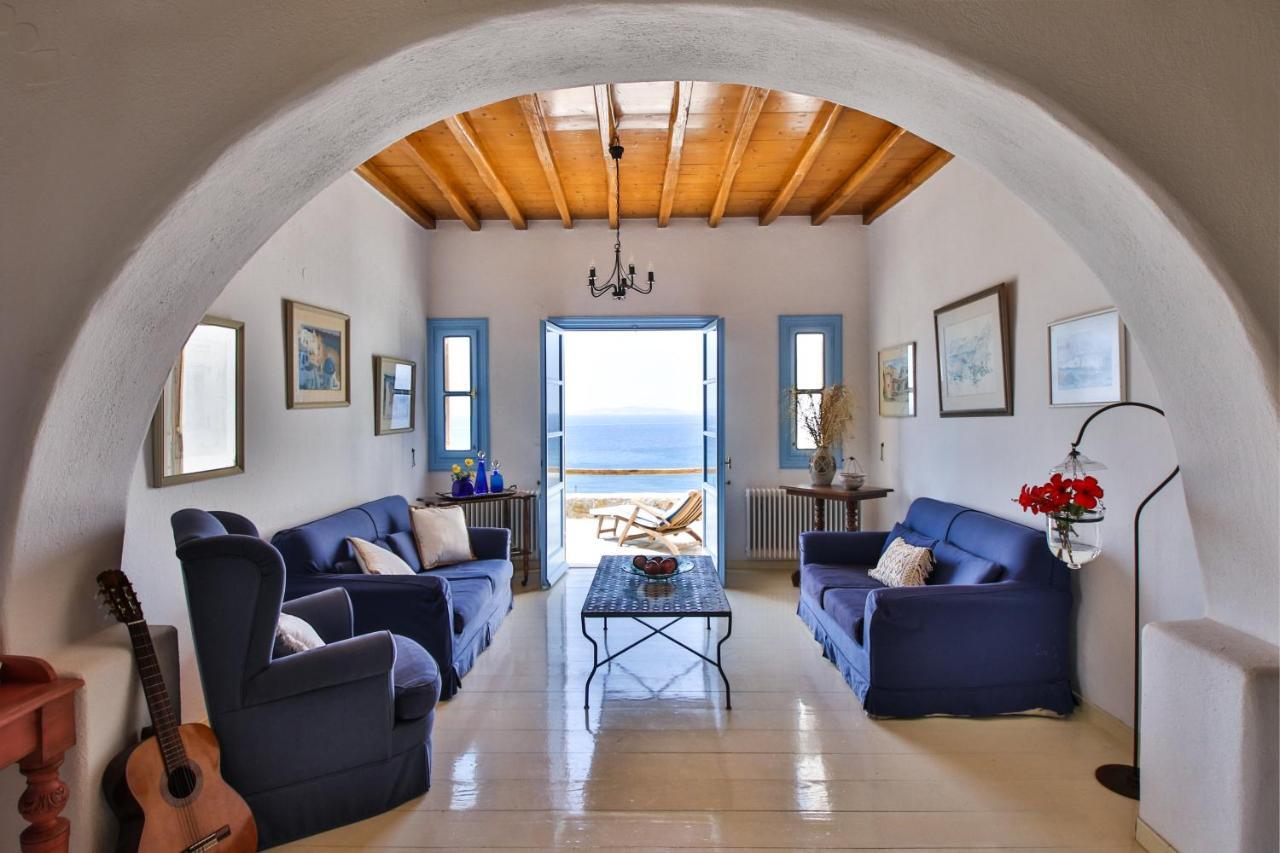 Anerousses Mykonian Traditional Houses Houlakia  Bagian luar foto
