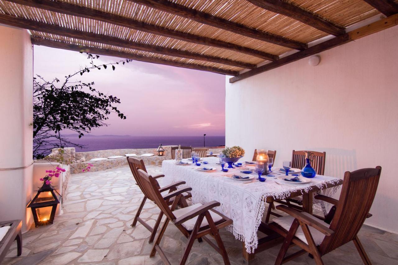 Anerousses Mykonian Traditional Houses Houlakia  Bagian luar foto