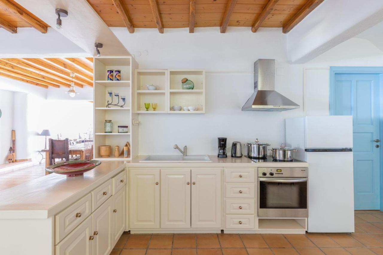Anerousses Mykonian Traditional Houses Houlakia  Bagian luar foto