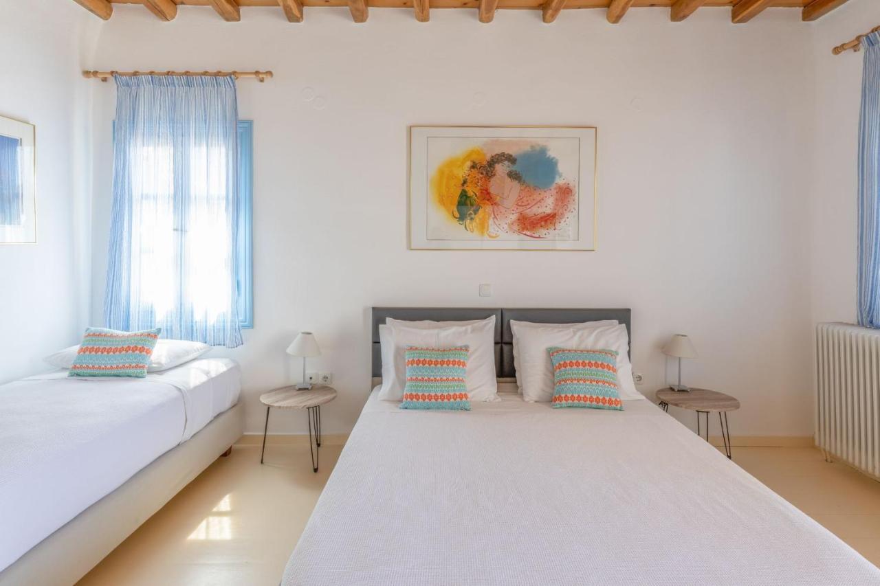 Anerousses Mykonian Traditional Houses Houlakia  Bagian luar foto