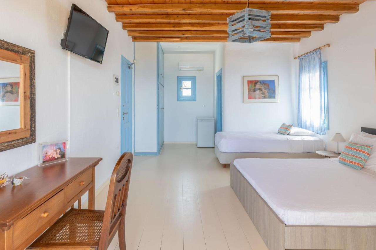Anerousses Mykonian Traditional Houses Houlakia  Bagian luar foto