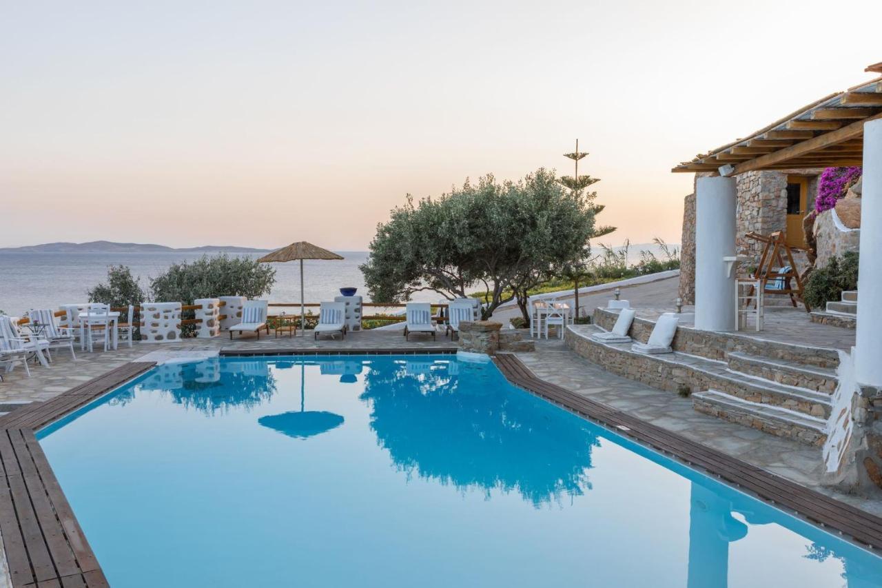 Anerousses Mykonian Traditional Houses Houlakia  Bagian luar foto