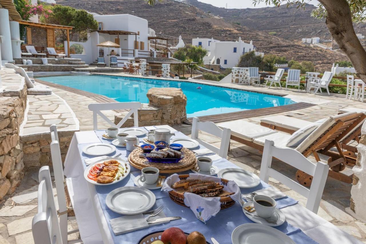 Anerousses Mykonian Traditional Houses Houlakia  Bagian luar foto