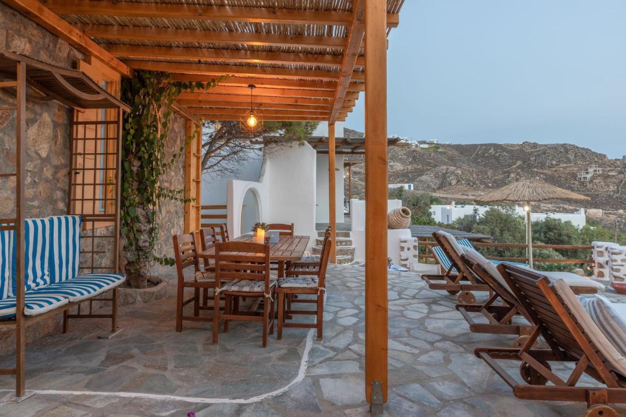 Anerousses Mykonian Traditional Houses Houlakia  Bagian luar foto
