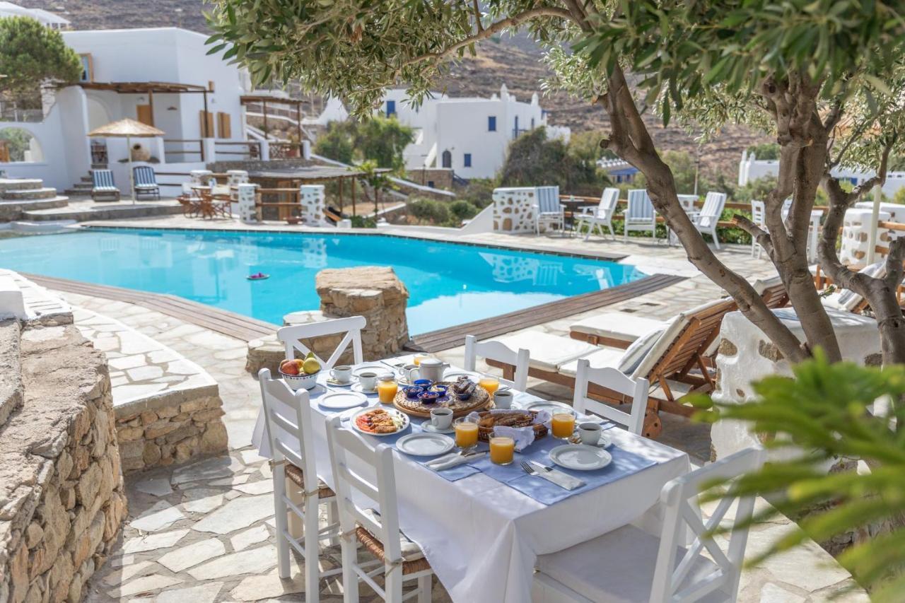 Anerousses Mykonian Traditional Houses Houlakia  Bagian luar foto