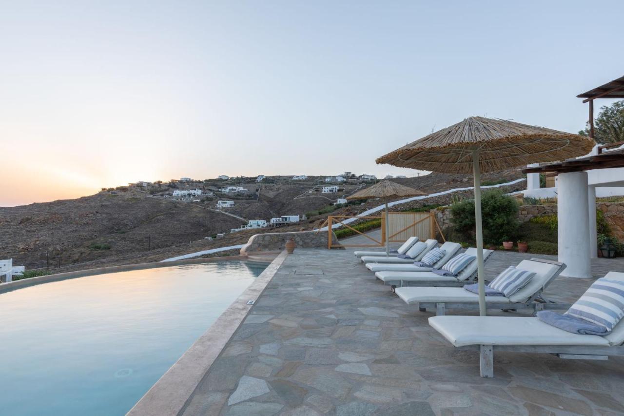 Anerousses Mykonian Traditional Houses Houlakia  Bagian luar foto
