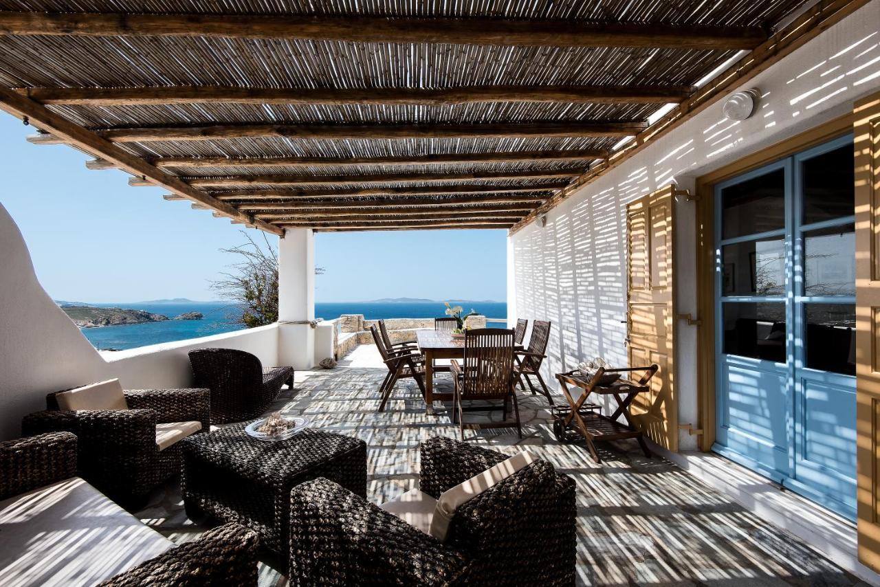 Anerousses Mykonian Traditional Houses Houlakia  Bagian luar foto