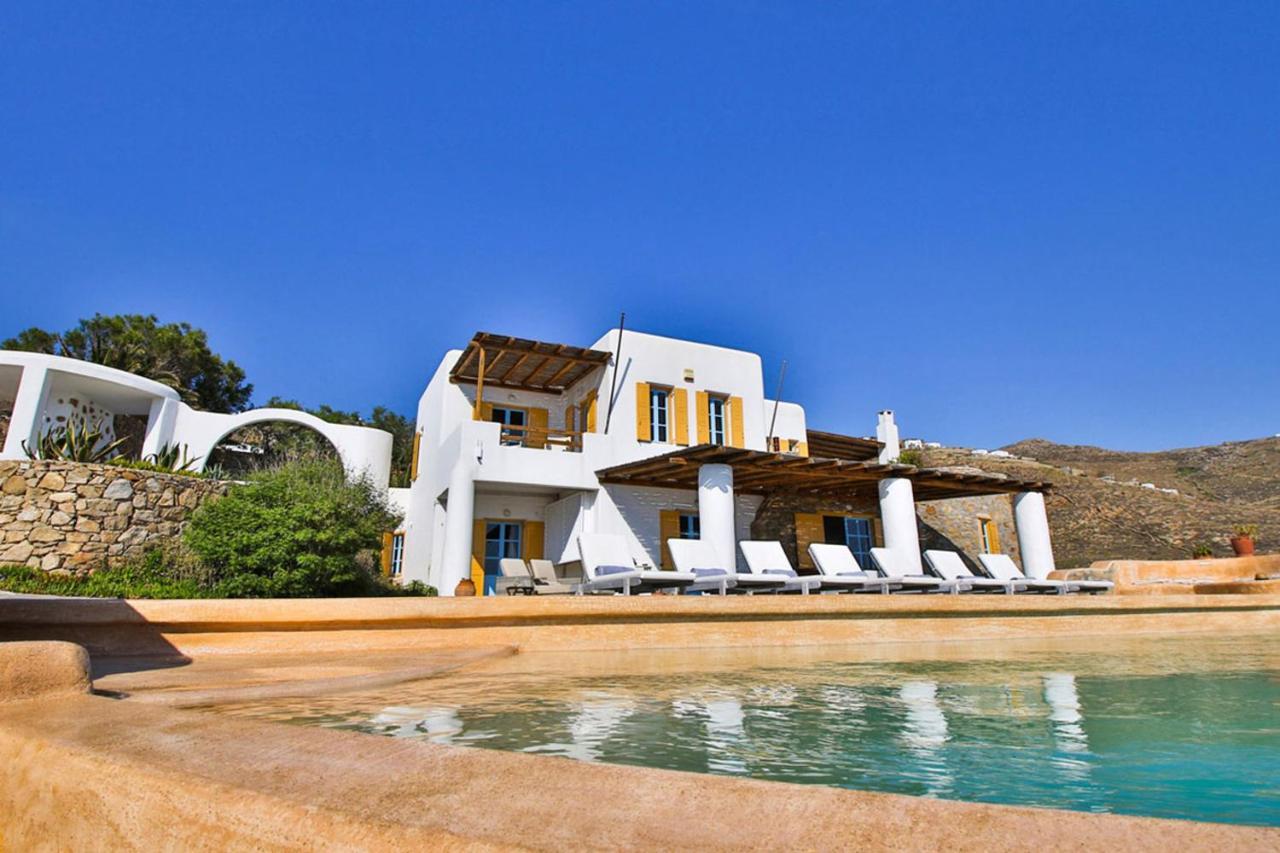 Anerousses Mykonian Traditional Houses Houlakia  Bagian luar foto
