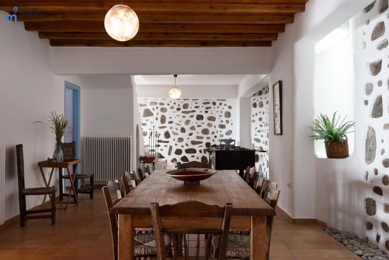 Anerousses Mykonian Traditional Houses Houlakia  Bagian luar foto