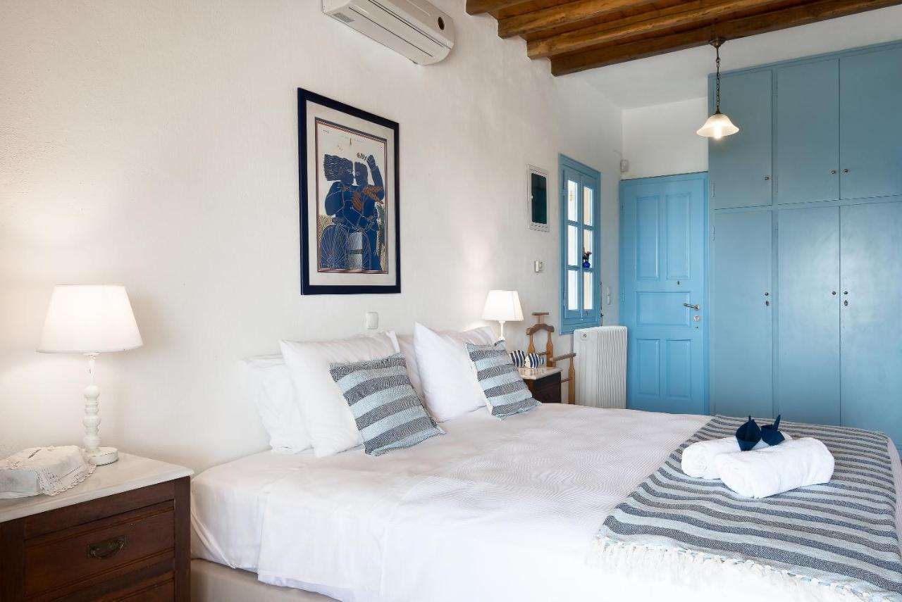 Anerousses Mykonian Traditional Houses Houlakia  Bagian luar foto