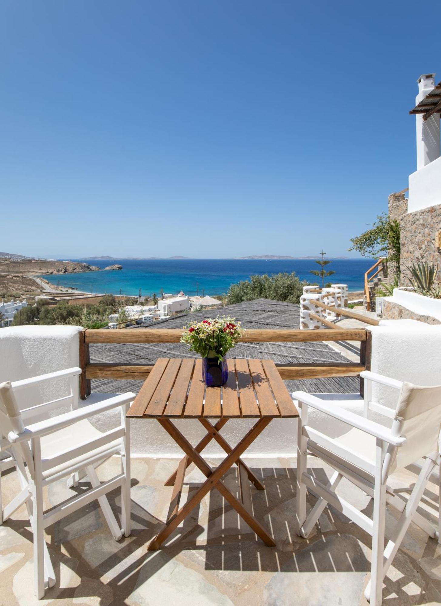 Anerousses Mykonian Traditional Houses Houlakia  Bagian luar foto