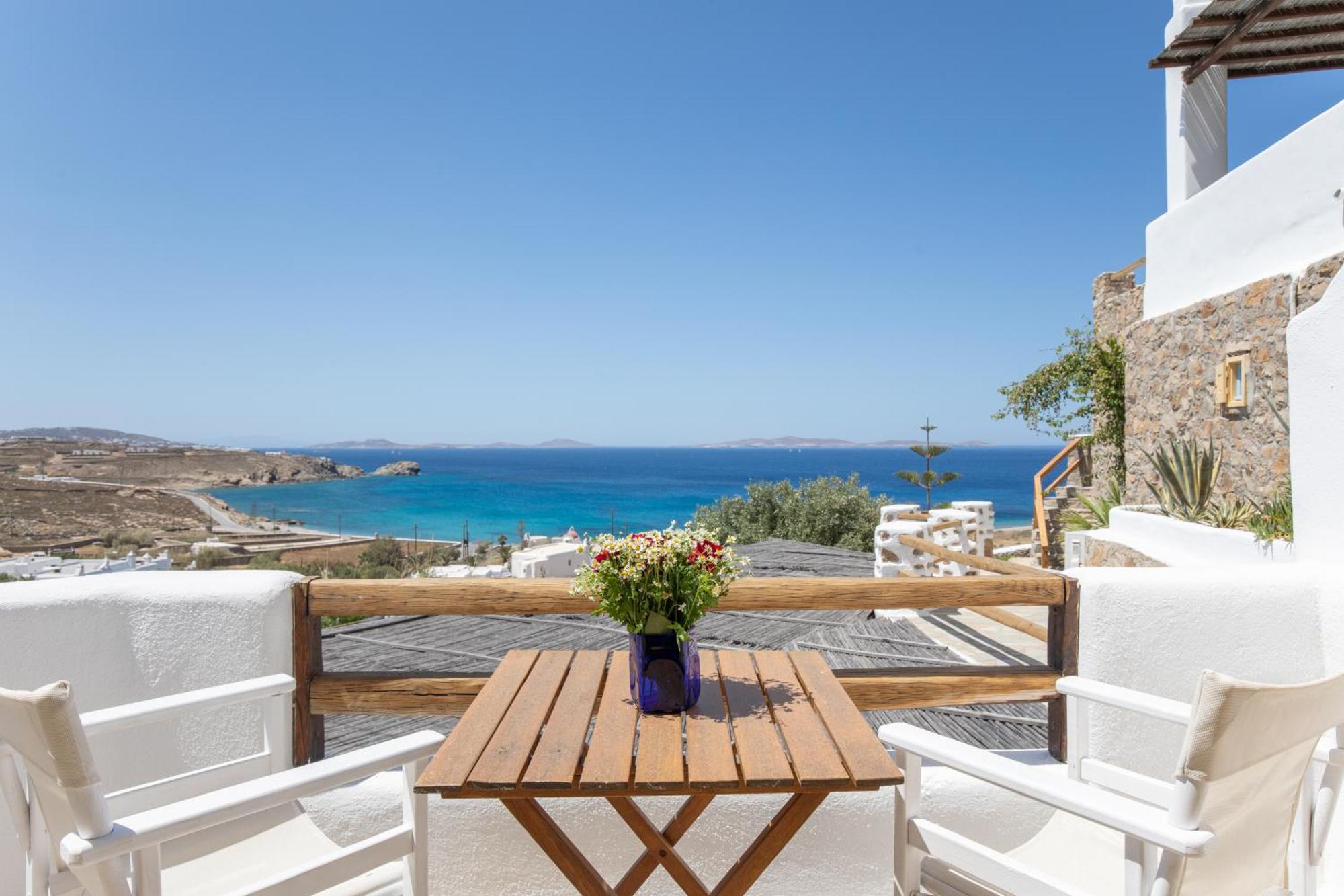 Anerousses Mykonian Traditional Houses Houlakia  Bagian luar foto