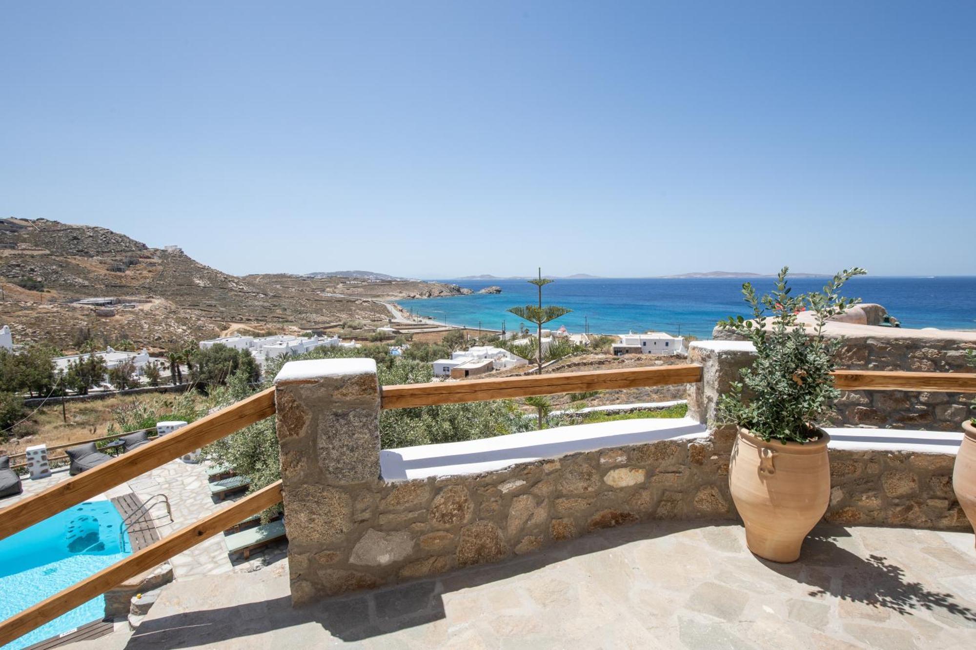 Anerousses Mykonian Traditional Houses Houlakia  Bagian luar foto