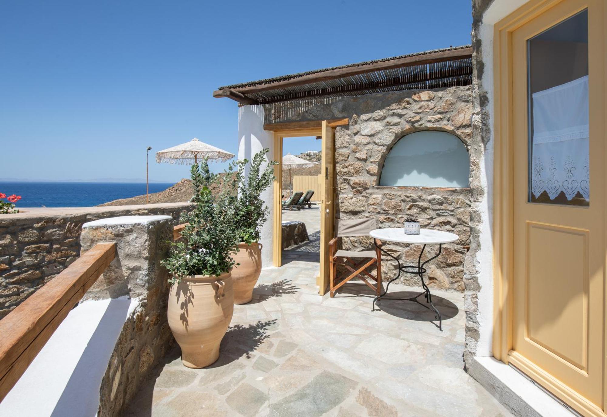 Anerousses Mykonian Traditional Houses Houlakia  Bagian luar foto